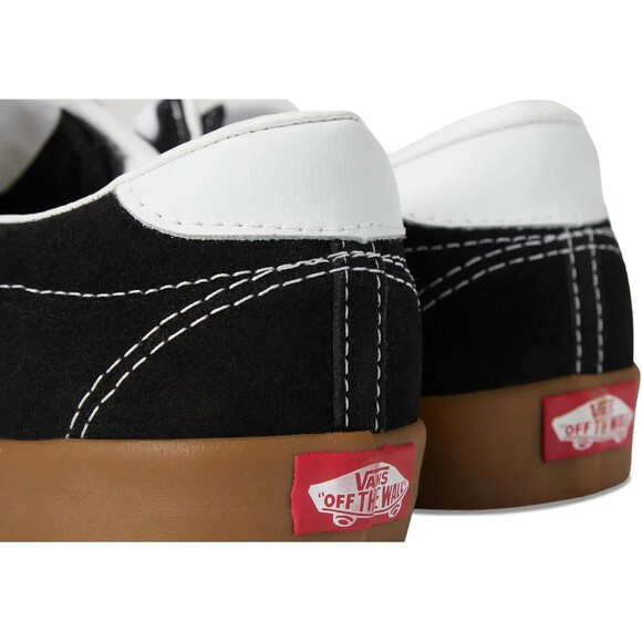 Vans Sport Low Shoe Black/Gum Boys Suede Men 4.0 Women 5.5 Classic New In Box - Picture 9 of 9
